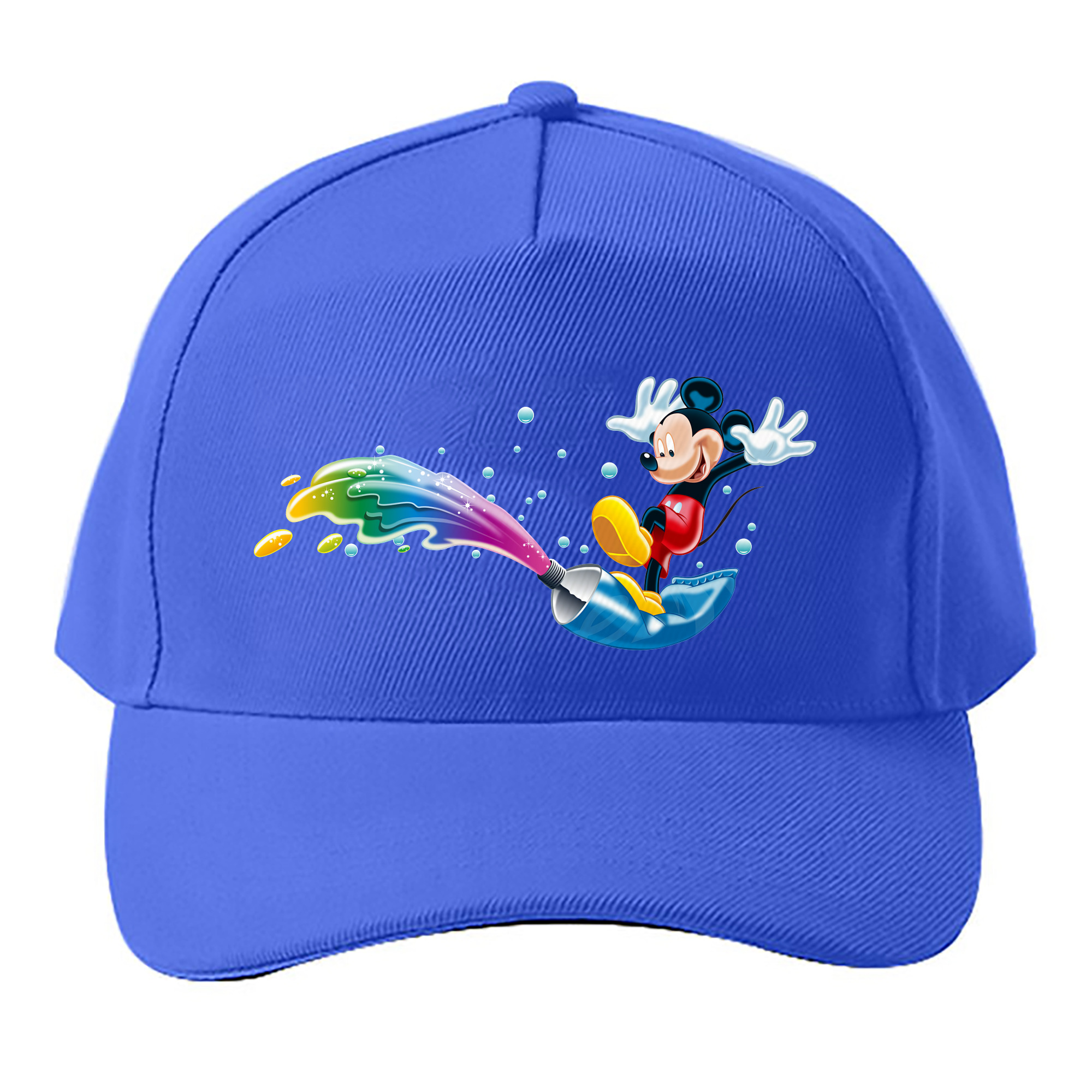 （画像用） ミッキーマウス Mickey Mouse ベースボールキャップ 綿100％ 男女兼用 帽子 スポーツ